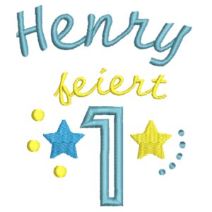 Geburtstag: Henry - Grüne Schildkröte Design