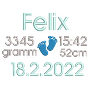 Geburt: Felix - Terrier Welpe Design