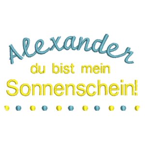 Lieblingszitat: Alexander - Max der Superbär Design