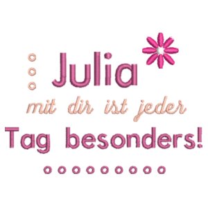 Lieblingszitate: Julia - Beni der Bunter Bär Design