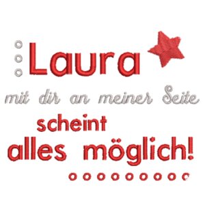 Lieblingszitate: Laura - Angelo der Schutzengelbär Design