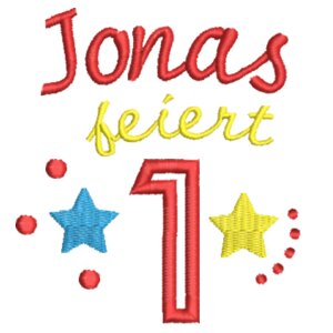 Geburtstag: Jonas - Weißes Schaf Design